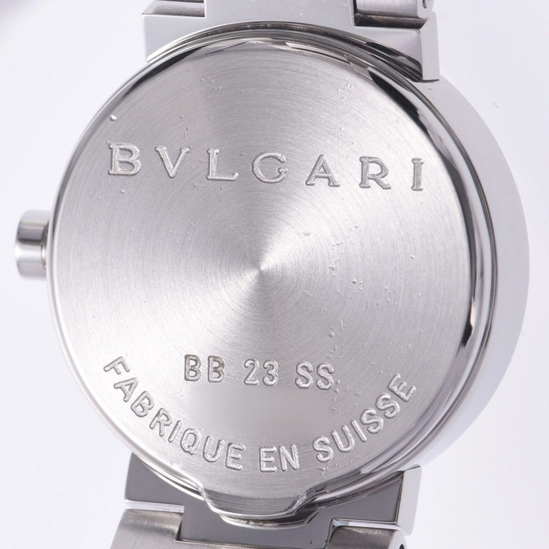 BVLGARI ブルガリ ブルガリブルガリ23 BB23SS レディース SS 腕時計 クオーツ 白文字盤 Aランク 中古 銀蔵