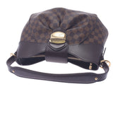 LOUIS VUITTON ルイヴィトン ダミエ システィナMM ブラウン N41541 レディース ダミエキャンバス ワンショルダーバッグ Aランク 中古 銀蔵