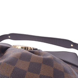 LOUIS VUITTON ルイヴィトン ダミエ システィナMM ブラウン N41541 レディース ダミエキャンバス ワンショルダーバッグ Aランク 中古 銀蔵
