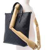 Louis Vuitton Louis Vuitton Monogram Eclipse Apollo 2way包Black M43421 Mengumachecte eclipse帆布手提袋A级使用水池