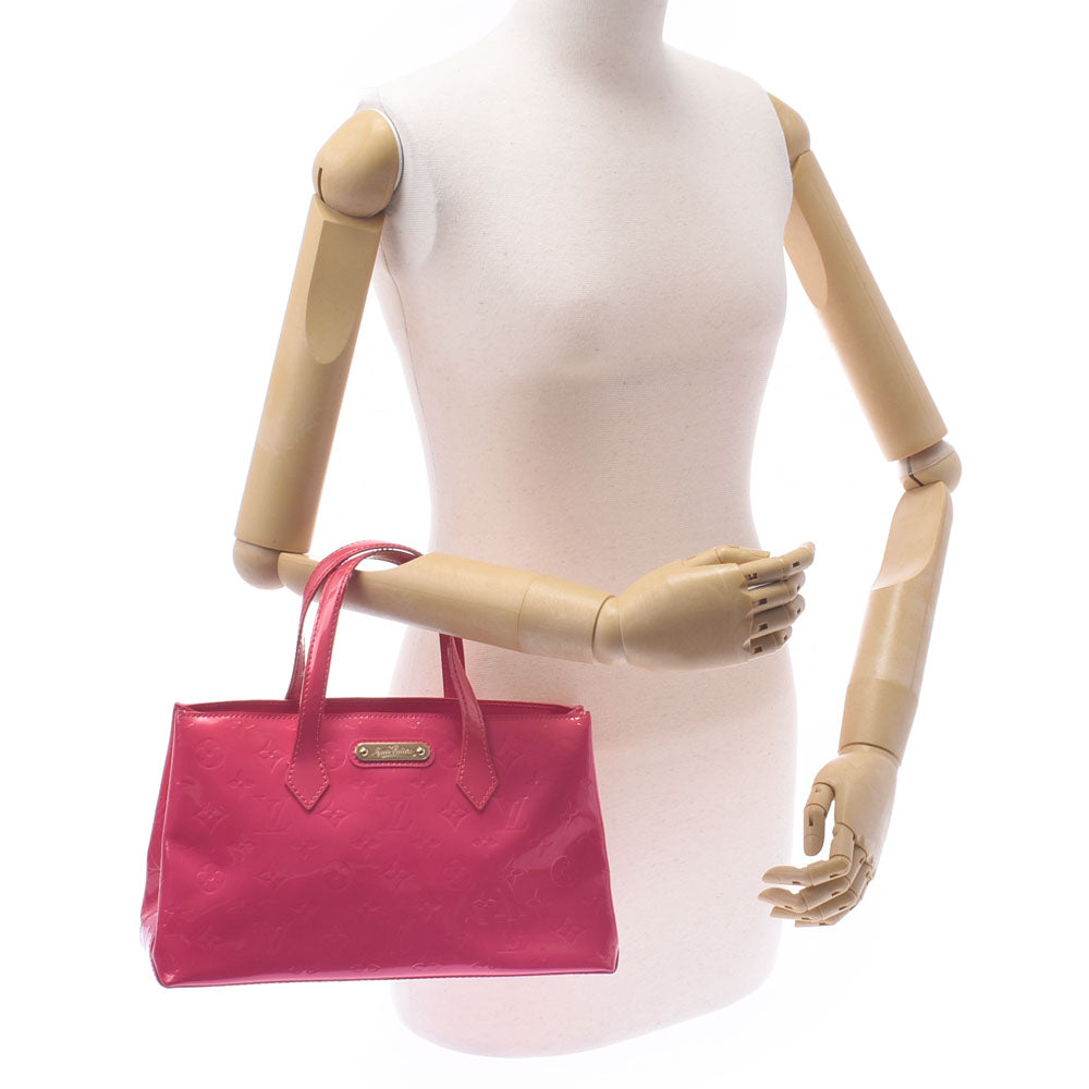 Louis Vuitton Wilshire PM 14125 Rose Pop Ladies Monogram Verni