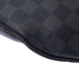 路易威登路易威登Damier GraphIt Discovery Bum Bag Black N40187男士Dumie Graphit Canvas Body Bag New Sanko