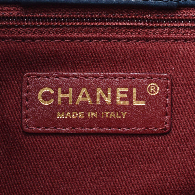 Chanel Chanel Matrasse 2路单肩包黄金支架女士牛仔布×Cyraff手提包AB排名使用Silgrin
