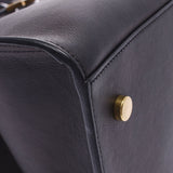 Saint Laurent Sun Laurent Kabas Small 2way Bag Black Gold Bracket Women's Curf Handbags AB Rank Used Silgrin