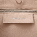 Balenciaga Valencia Paper A6 2way Bag Beige 370926 Women's Curf Handbag A-Rank Used Silgrin