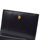 PRADA Prada Compact Wallet Outlet Black 1MH021 Women's Curf Three Folded Wallets Unused Silgrin