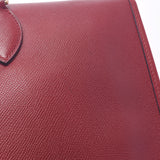 HERMES エルメス カバ40 トートバッグ 赤 ○S刻印(1989年頃) ユニセックス クシュベル ハンドバッグ Bランク 中古 銀蔵