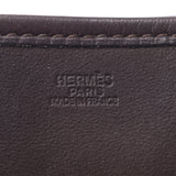 Hermes Hermes Evelin PM老旧地板棕色银色支架□G enggitabity（2003年左右）女士瓦琳尼亚肩包B排名使用粉末