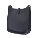 Hermes Hermes Evelin TPM亚马逊黑金支架Y刻（2020年大约2020年）女式三重钢铁单肩包未使用的Silgrin