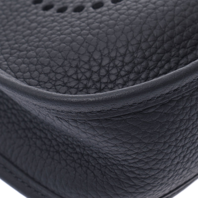 Hermes Hermes Evelin TPM亚马逊黑金支架Y刻（2020年大约2020年）女式三重钢铁单肩包未使用的Silgrin