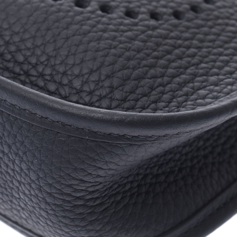 Hermes Hermes Evelin TPM亚马逊黑金支架Y刻（2020年大约2020年）女式三重钢铁单肩包未使用的Silgrin