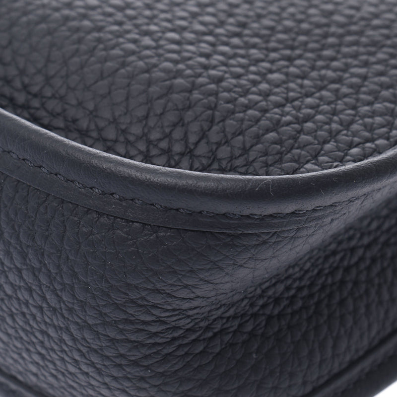 Hermes Hermes Evelin TPM亚马逊黑金支架Y刻（2020年大约2020年）女式三重钢铁单肩包未使用的Silgrin