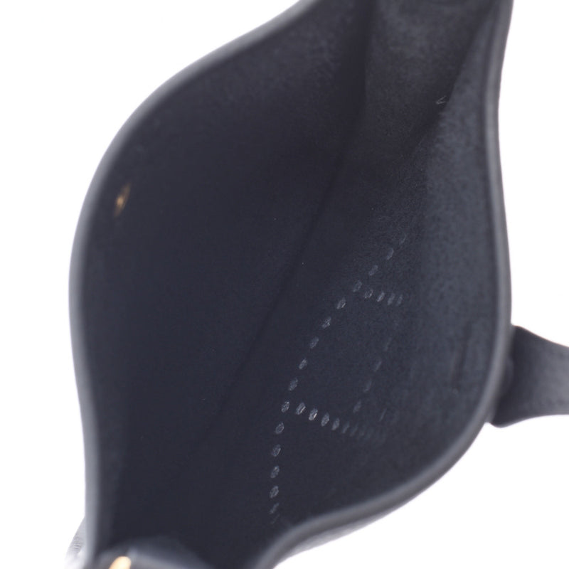 Hermes Hermes Evelin TPM亚马逊黑金支架Y刻（2020年大约2020年）女式三重钢铁单肩包未使用的Silgrin