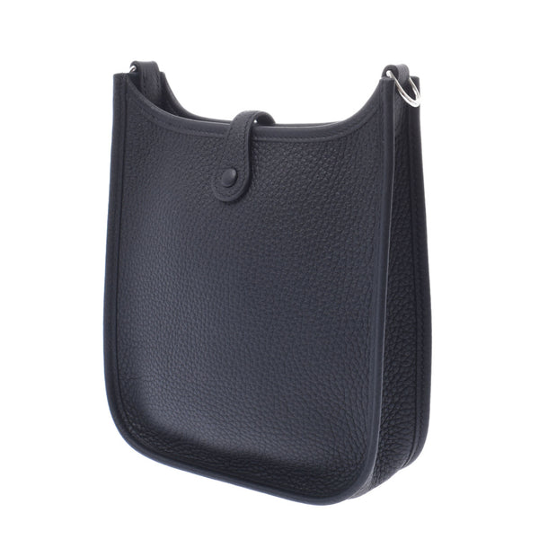 Hermes Hermes Evelin TPM亚马逊黑色钯素材Y雕刻（大约2020年）女士Triyo Clomance单肩包新水池