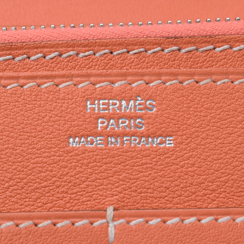 Hermes Hermes Dogon GM Clewet Silver Bracket □ Q Immediate (around 2013) Unisex Evar Color Long Wallet A-Rank Used Sinkjo
