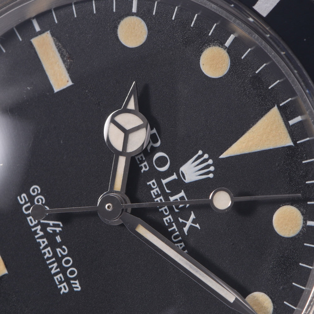 ロレックスサブマリーナ トリチウム 裏蓋内刻印1.72 cal1520 巻き