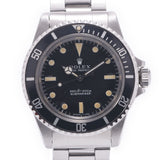 ROLEX Rolex Submarina Tritium Backed Capital Screamer 1.72 CAL1520 Wound Bless 5513 Men's SS Watch Automatic Wound Black Dynx AB Rank Used Silgrin