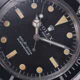 ROLEX Rolex Submarina Tritium Backed Capital Screamer 1.72 CAL1520 Wound Bless 5513 Men's SS Watch Automatic Wound Black Dynx AB Rank Used Silgrin