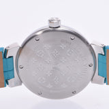 Louis Vuitton Louis Vuitton Tumbling Hologram Q1313 Women's SS / Leather Watch Quartz Silver Dealer A-Rank Used Silgrin