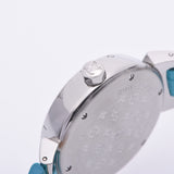 Louis Vuitton Louis Vuitton Tumbling Hologram Q1313 Women's SS / Leather Watch Quartz Silver Dealer A-Rank Used Silgrin