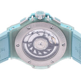 HUBLOT Ublo Big Bang Tutti Flutti 641.xl.2770.NR.1237 Boys Resin / Linen Watch Automatic Wound Blue Diagram A-Rank Used Sinkjo