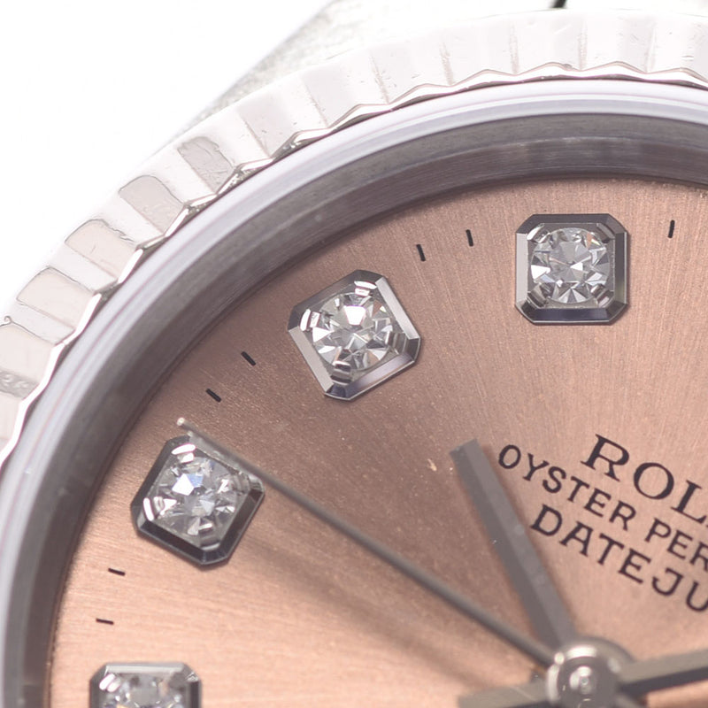 ROLEX Rolex Day Just 10P Diamond 79174G Women's WS / SS Watch Automatic Pink Shamm AB Rank Used Sinkjo