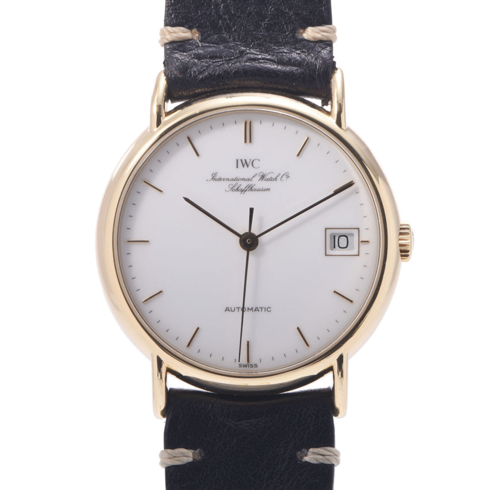 IWC SCHAFFHAUSEN アイダブリューシー シャフハウゼン ポートフィノ ボーイズ YG/革 腕時計 自動巻き 白文字盤 Aランク 中古 人気・おすすめ|省スペース設計・旅行向けにおすすめ 公式 プライバシー配送 当日出荷対応商品 IWC SCHAFFHAUSEN アイダブリューシー シャフハウゼン ポートフィノ ボーイズ YG/革 腕時計 自動巻き 白文字盤 Aランク 中古 人気・おすすめ|省スペース設計・旅行向けにおすすめ 公式 プライバシー配送 当日出荷対応商品