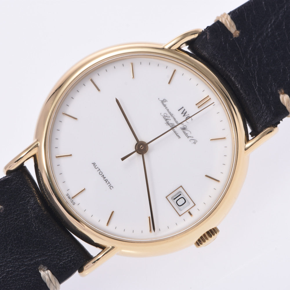 IWC SCHAFFHAUSEN アイダブリューシー シャフハウゼン ポートフィノ ボーイズ YG/革 腕時計 自動巻き 白文字盤 Aランク 中古 人気・おすすめ|省スペース設計・旅行向けにおすすめ 公式 プライバシー配送 当日出荷対応商品 IWC SCHAFFHAUSEN アイダブリューシー シャフハウゼン ポートフィノ ボーイズ YG/革 腕時計 自動巻き 白文字盤 Aランク 中古 人気・おすすめ|省スペース設計・旅行向けにおすすめ 公式 プライバシー配送 当日出荷対応商品