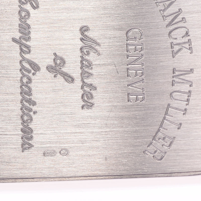 FRANCK MULLER フランクミュラー ロングアイランド ダブルレトログラード アワー 1250DHR メンズ WG/革 腕時計 自動巻き 黒文字盤 Aランク 中古 銀蔵