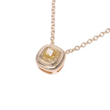 [夏季选择建议]蒂芙尼＆CO。Tiffany Bizetto Yellow Diamond 0.30ct FVY-VVS1女士K18YG项链A-Rank使用水池