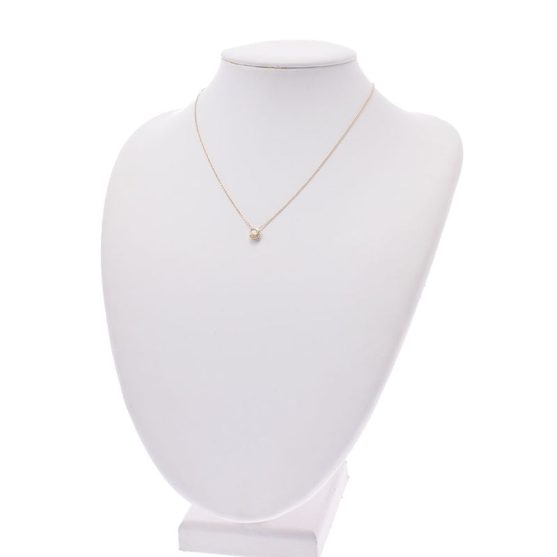 [Summer Selection Recommendation] Tiffany & CO. Tiffany Bizetto Yellow Diamond 0.30ct FVY-VVS1 Ladies K18YG Necklace A-Rank Used Sinkjo