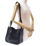 LOEWE Loewe Hammock Medium Black Ladies Curf 2way Bags A-Rank Used Silgrin