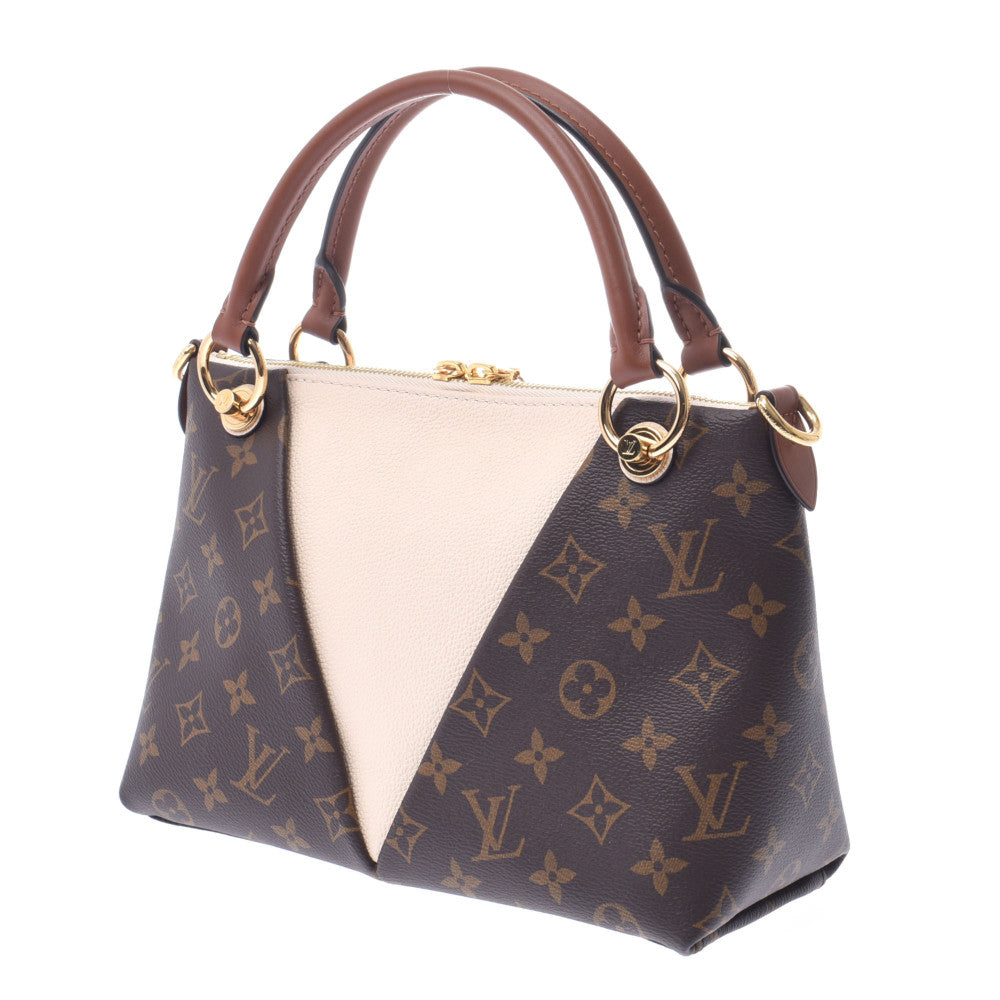 ルイヴィトンVトートBB 2WAYバッグ USA製 14145 クリーム レディース モノグラムキャンバス ハンドバッグ M44520 LOUIS  VUITTON 中古 – 銀蔵オンライン