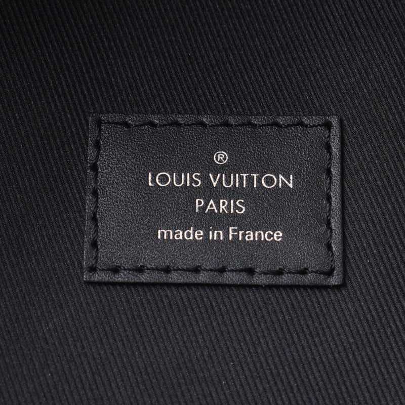 Louis Vuitton Louis Vuitton Makasa Josy NV棕色/黑色M45349男式Monogram Makasa Canvas Rucks Day Pack A-Rank使用Silgrin