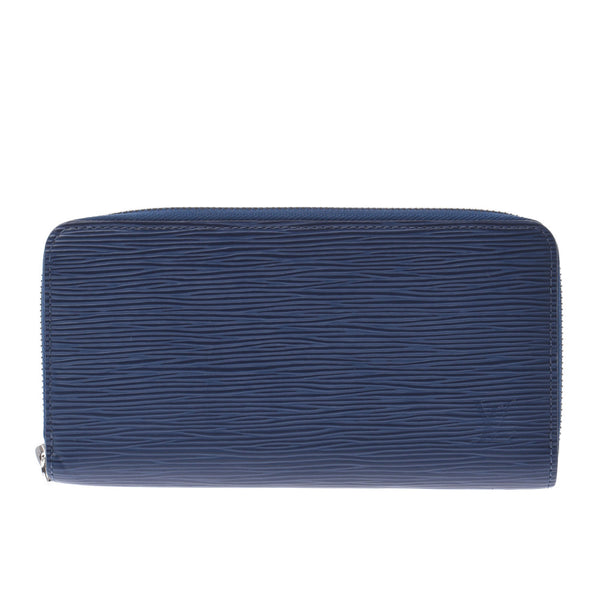 Louis Vuitton Louis Vuitton Epi Zippy Wallet Antigo Blue M61873 Unisex Epilazer Long Wallet AB Rank Used Silgrin