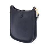 Hermes Hermes Evelin TPM Amazon Black Gold Bracket C Engraved (around 2018) Ladies Triyo Clemance Shoulder Bag A rank used Silgrin