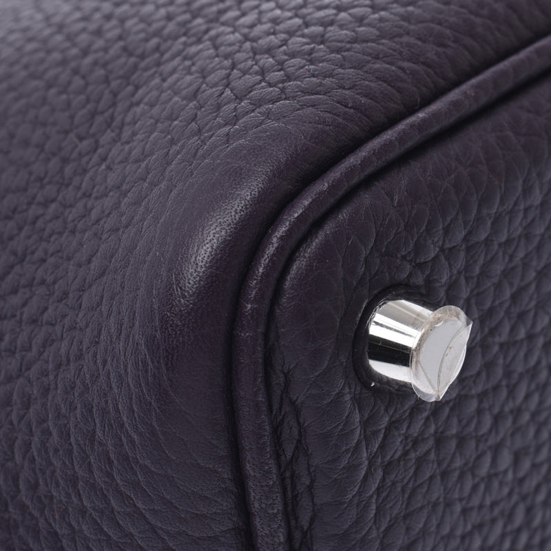 Hermes Hermes Picon Lock PM Leather Silver Fittings □ R Engraved (around 2014) Ladies Triyo Clemance Handbag New Sanko