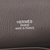 Hermes Hermes Gipsiere 34乙烷银色支架□o钢（2011年左右）Unisex Triyo纤维肩袋AB排名使用