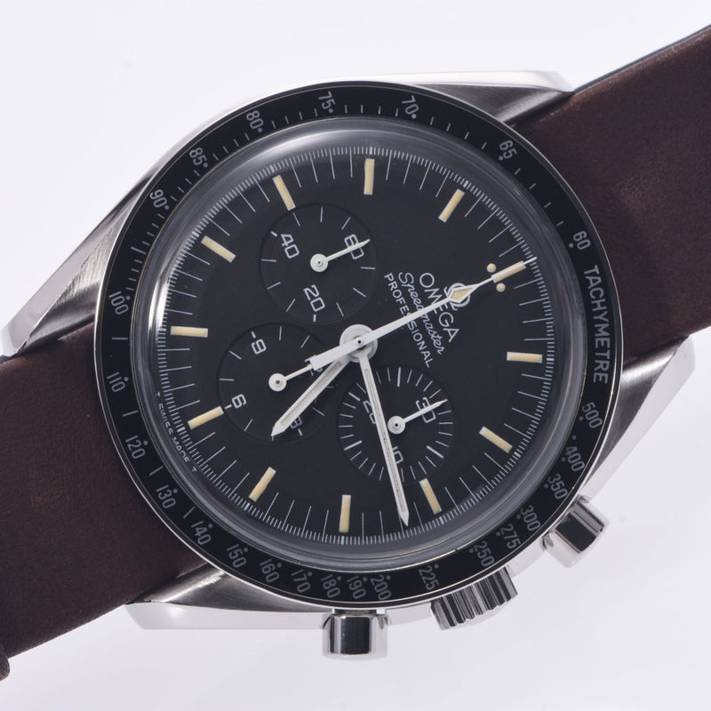 OMEGA オメガ スピードマスター プロフェッショナル アポロ11号 ST3450808 メンズ SS 腕時計 手巻き 黒文字盤 Aランク 中古 銀蔵