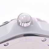 CHANEL Chanel J12 33mm Besel / 12P Diametic H3110 Women White Ceramic / SS Watch Quartz White Flat Figure A Rank Used Sinkjo