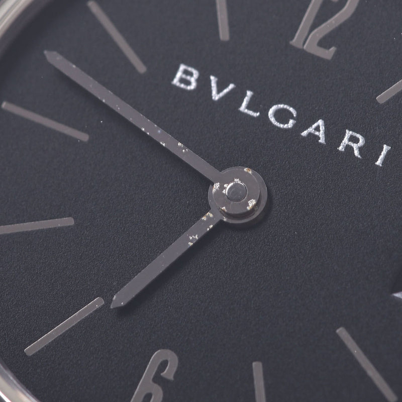 BVLGARI ブルガリ ブルガリブルガリ 26 BB26SS レディース SS 腕時計 クオーツ 黒文字盤 Aランク 中古 銀蔵