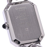 CHANEL シャネル プルミエール サイズM H0452 レディース SS 腕時計 クオーツ 黒文字盤 Aランク 中古 銀蔵