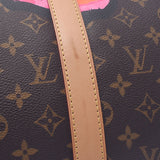 Louis Vuitton路易威登Monogram Rose Ke Pare 50棕色M48605男女皆宜的Monogram Canvas Boston Bag A-Rank使用Silgrin