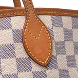 LOUIS VUITTON Louviton Azur: old white N51107 Ladies, Damiair, Damiair, canvas, canvas, canvas, B, B, B, silver.