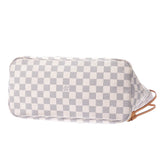 LOUIS VUITTON Louviton Azur: old white N51107 Ladies, Damiair, Damiair, canvas, canvas, canvas, B, B, B, silver.