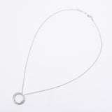 【Summer Selection Recommended】 Graff Graph Spiral Diamond Women's K18WG Necklace A-Rank Used Sinkjo