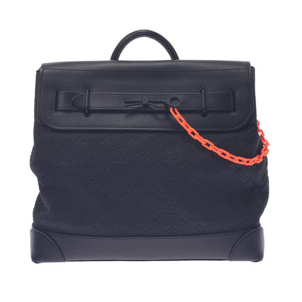 路易威登路易威登Monogram Stemitar PM Virgi Bag Black M53282男士Toriyon皮革手提袋袋A-Rank使用水池