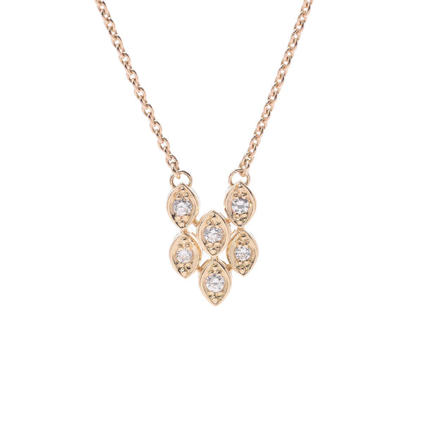 【夏季选择推荐】基督教迪奥基督徒Dior钻石0.74ct女士K18 YG项链A-Rank使用Silgrin