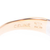 CELINE セリーヌ ダイヤ0.12ct コンビリング 14号 レディース PT900/K18YG リング・指輪 Aランク 中古 銀蔵