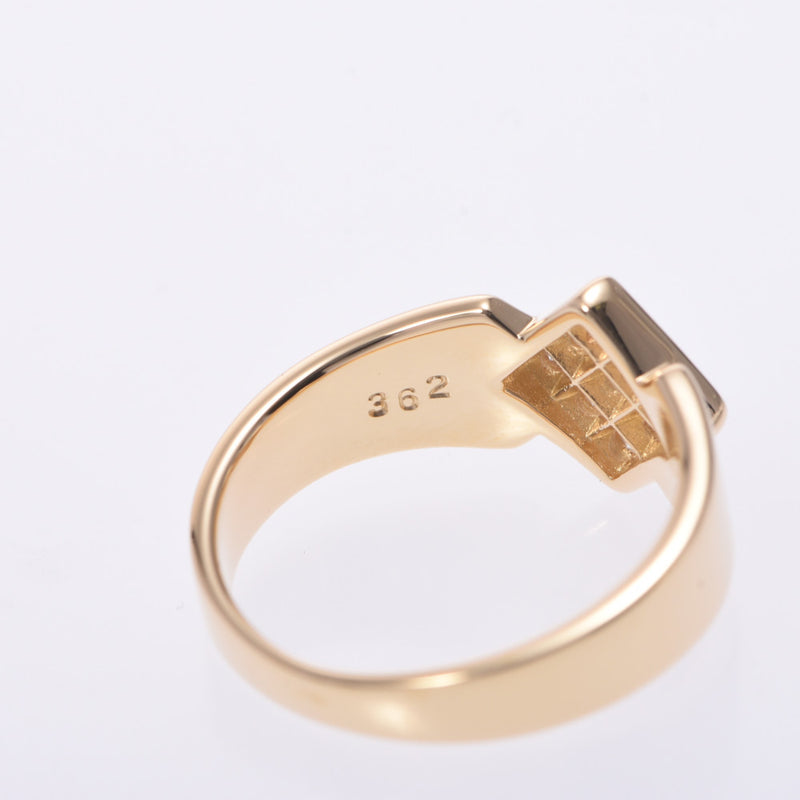 [Summer Selection 50,000 or less] Christian Dior Christian Dior Dialing No. 7 Ladies K18YG Ring / Ring A Rank Used Silgrin